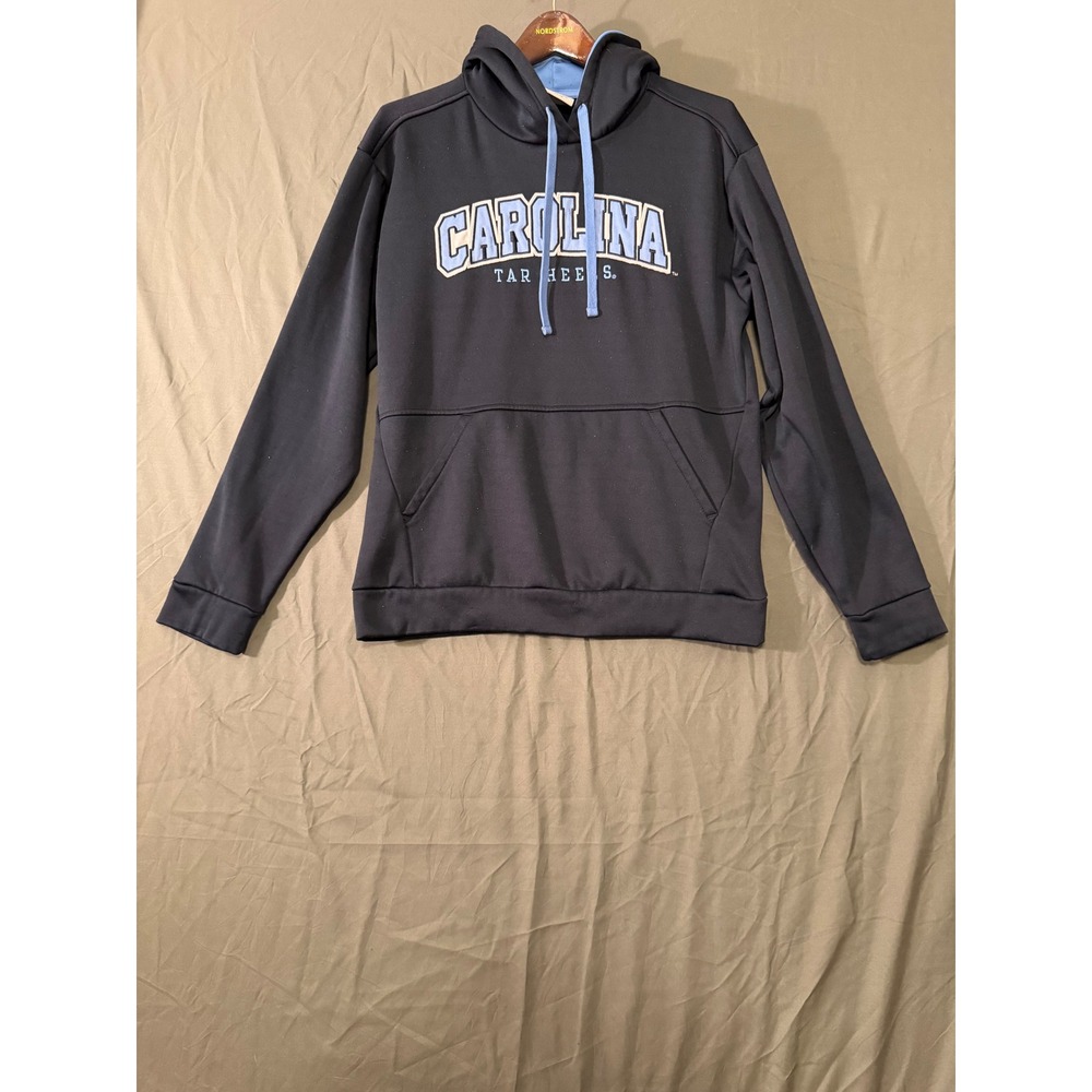 Champion Mens North Carolina Tar Heels Hoodie Navy Blue UNC Sweatshirt Medium